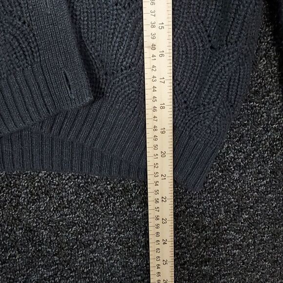 Old Navy Gray Sweater Women's Button Front Size Small - Picture 6 of 10